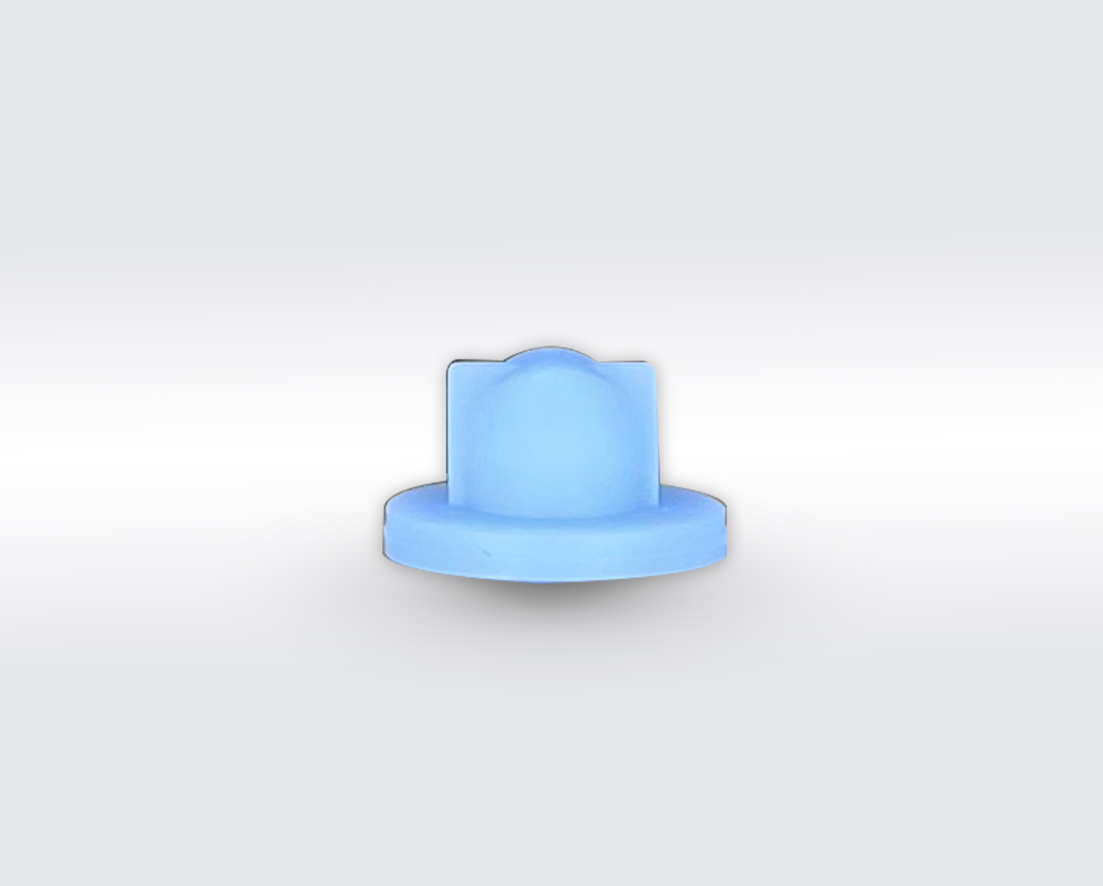 Silicone Blue Cap