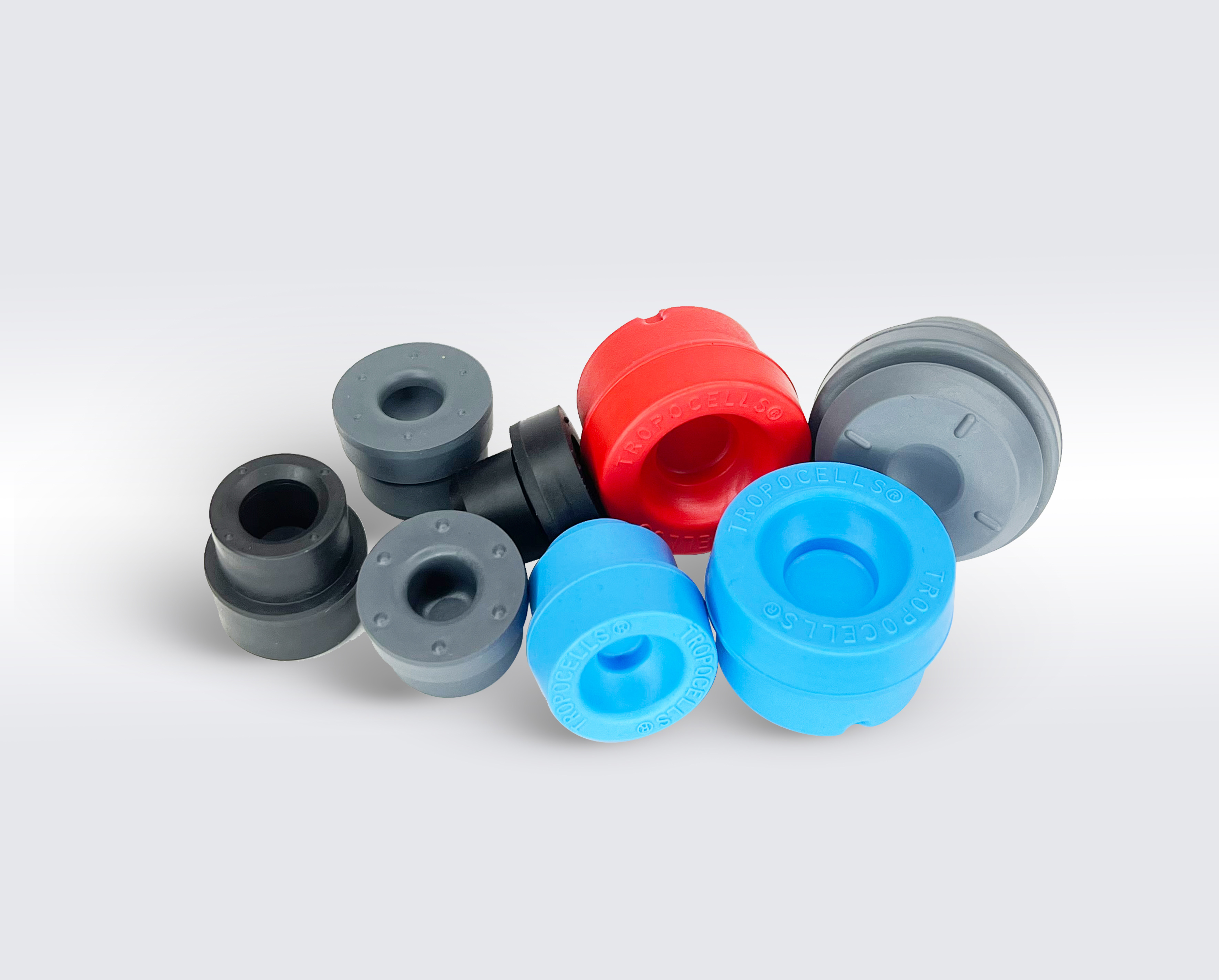 Disposable Butyl Rubber Stopper for Blood Collection Tube Φ17Φ18Φ23Φ25