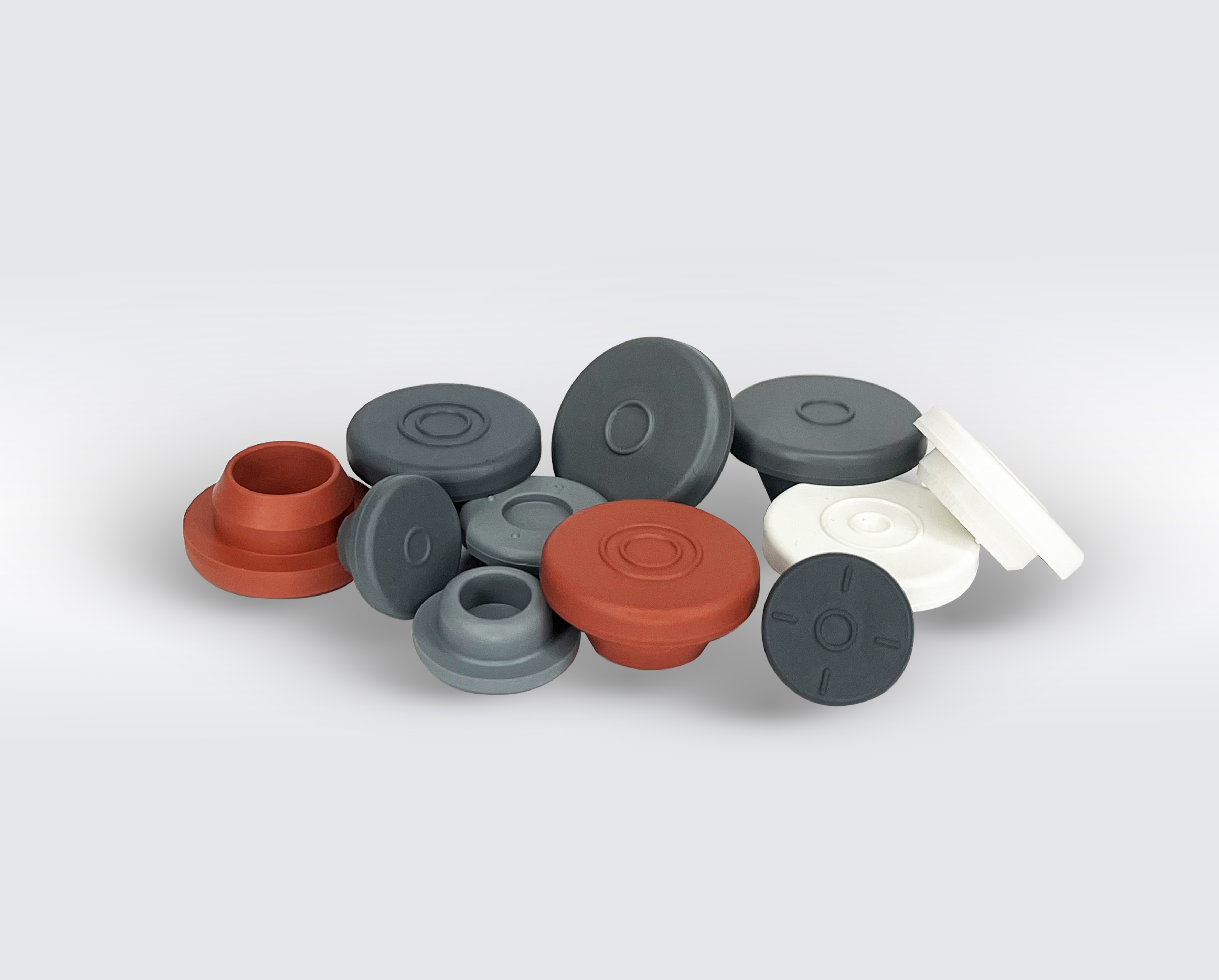 Halogenated Butyl Rubber Stopper for Sterile Powder Injection